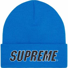 Supreme Slant Beanie Blue