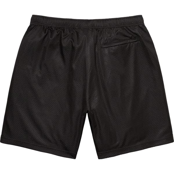 Supreme Slap Shot Baggy Mesh Short - Black (front)