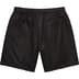 Supreme Slap Shot Baggy Mesh Short - Black (front)
