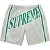 Supreme Slap Shot Baggy Mesh Short - Grey (front)