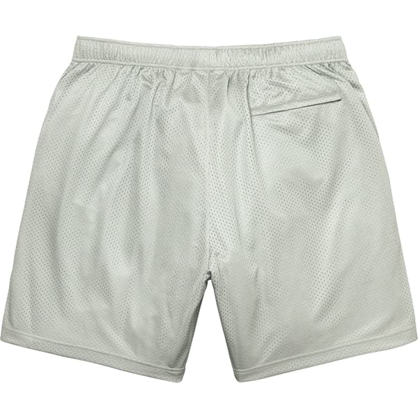 Supreme Slap Shot Baggy Mesh Short - Grey (front)