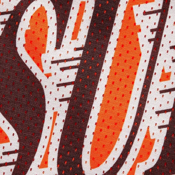 Supreme Slap Shot Baggy Mesh Short - Orange (front)