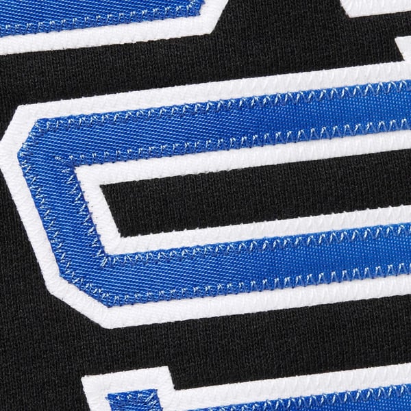 Supreme Sleeve Arc Hooded Sweatshirt - Black (front)