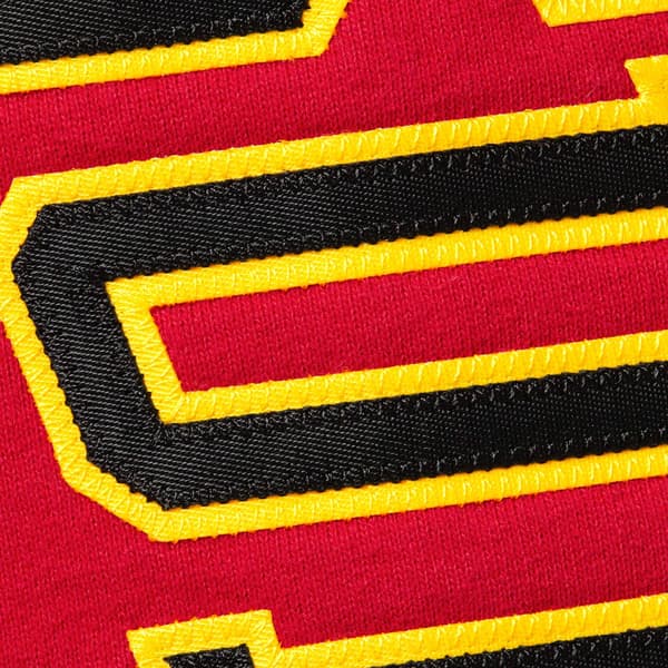 Supreme Sleeve Arc Hooded Sweatshirt - Red (front)