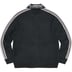 Supreme Sleeve Stripe Zip Up Sweater - Black (front)