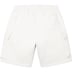 Supreme Small Box Baggy Cargo Sweatshort - White (front)