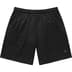 Supreme Small Box Baggy Mesh Short - Black (front)