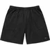 Supreme Small Box Baggy Mesh Short - Black (front)
