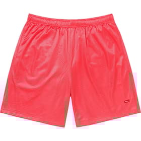 Supreme Small Box Baggy Mesh Short Coral