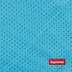Supreme Small Box Baggy Mesh Short - Cyan (front)