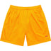 Supreme Small Box Baggy Mesh Short - Gold (front)
