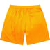 Supreme Small Box Baggy Mesh Short - Gold (front)