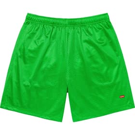 Supreme Small Box Baggy Mesh Short Green