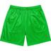 Supreme Small Box Baggy Mesh Short - Green (front)