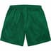Supreme Small Box Baggy Mesh Short - Green (front)