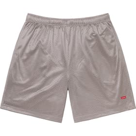 Supreme Small Box Baggy Mesh Short Grey