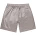 Supreme Small Box Baggy Mesh Short - Grey (front)