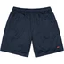 Supreme Small Box Baggy Mesh Short - Navy (front)