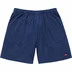 Supreme Small Box Baggy Mesh Short - Navy (front)