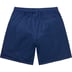 Supreme Small Box Baggy Mesh Short - Navy (front)