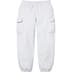 Supreme Small Box Cargo Sweatpant - Ash Grey (front)