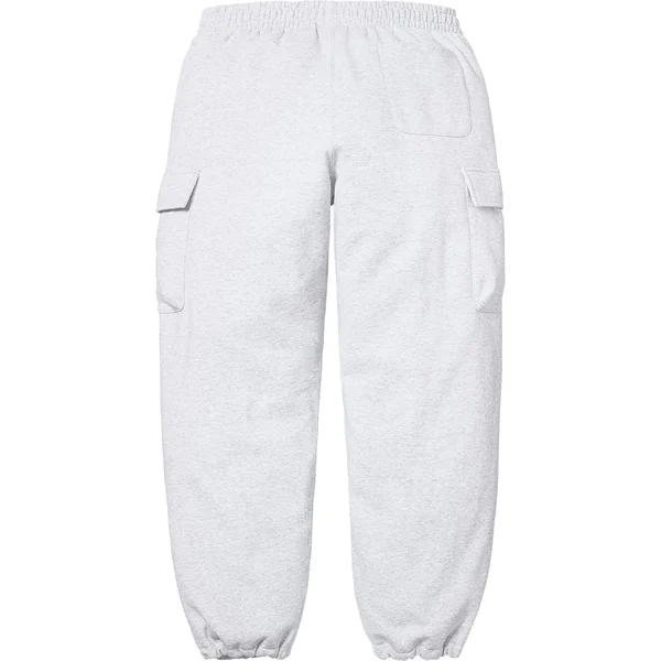 Supreme Small Box Cargo Sweatpant - Ash Grey (front)