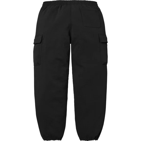 Supreme Small Box Cargo Sweatpant - Black (front)