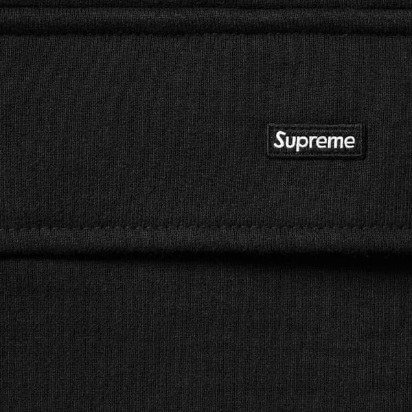 Supreme Small Box Cargo Sweatpant - Black (front)