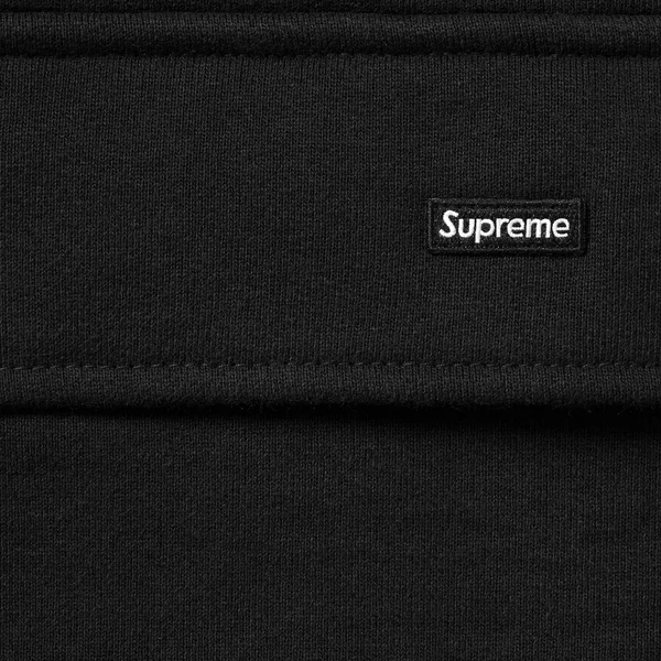 Supreme Small Box Cargo Sweatpant - Black (front)