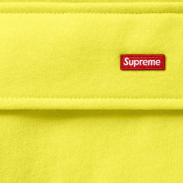 Supreme Small Box Cargo Sweatpant - Bright Yellow (front)