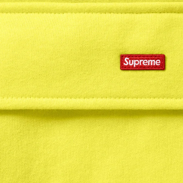 Supreme Small Box Cargo Sweatpant - Bright Yellow (front)