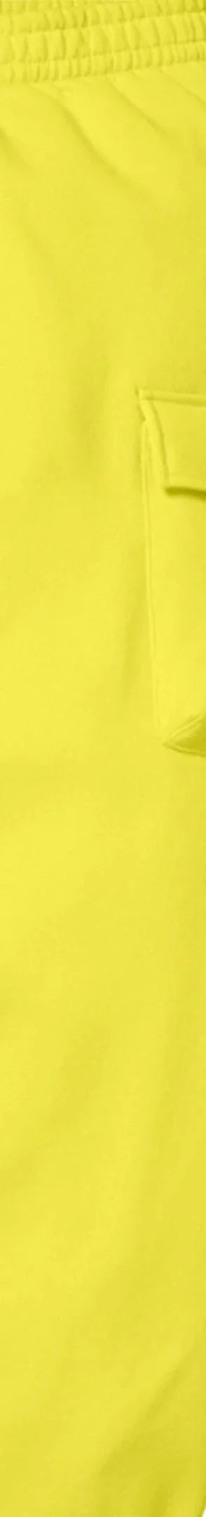 Supreme Small Box Cargo Sweatpant - Bright Yellow (front)