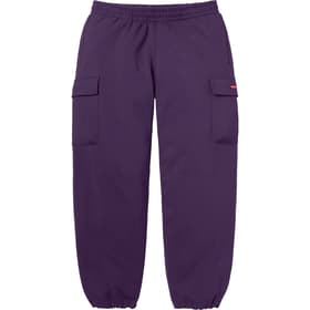 Supreme Small Box Cargo Sweatpant Dark Purple