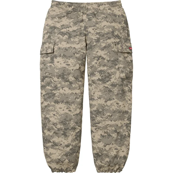 Supreme Small Box Cargo Sweatpant - Digi Camo (front)