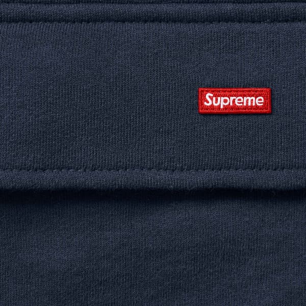 Supreme Small Box Cargo Sweatpant - Navy (front)