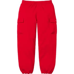 Supreme Small Box Cargo Sweatpant Red