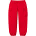 Supreme Small Box Cargo Sweatpant - Red (front)