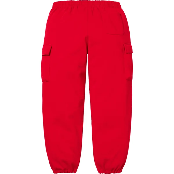Supreme Small Box Cargo Sweatpant - Red (front)