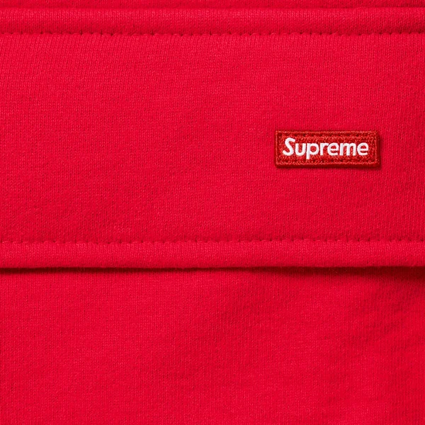 Supreme Small Box Cargo Sweatpant - Red (front)
