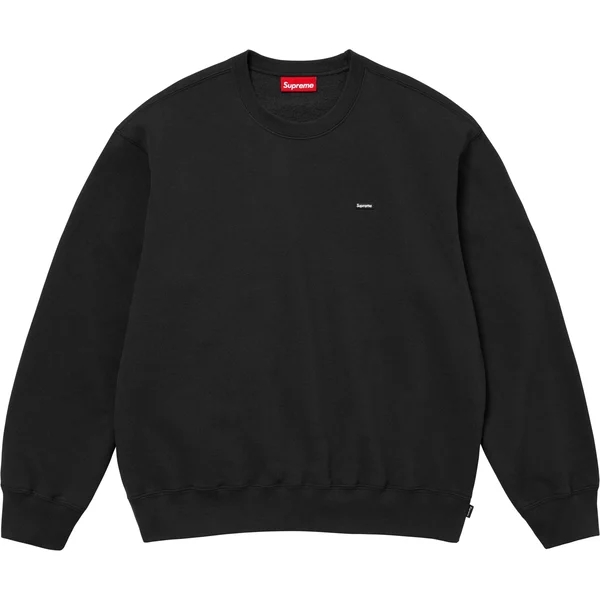 Supreme Small Box Crewneck - Black (front)