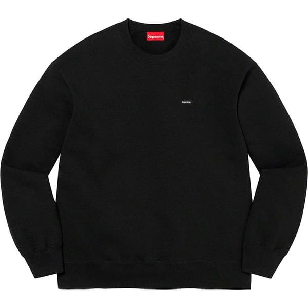 Supreme Small Box Crewneck - Black (front)