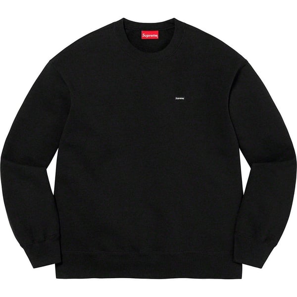 Supreme Small Box Crewneck - Black (front)