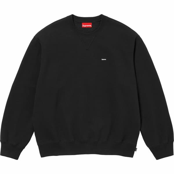 Supreme Small Box Crewneck - Black (front)
