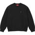 Supreme Small Box Crewneck - Black (front)