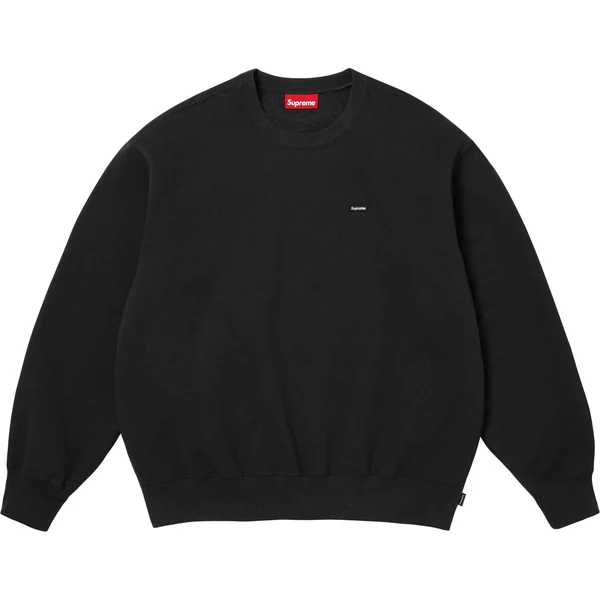 Supreme Small Box Crewneck - Black (front)