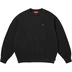 Supreme Small Box Crewneck - Black (front)