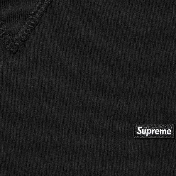 Supreme Small Box Crewneck - Black (front)