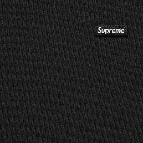 Supreme Small Box Crewneck - Black (front)
