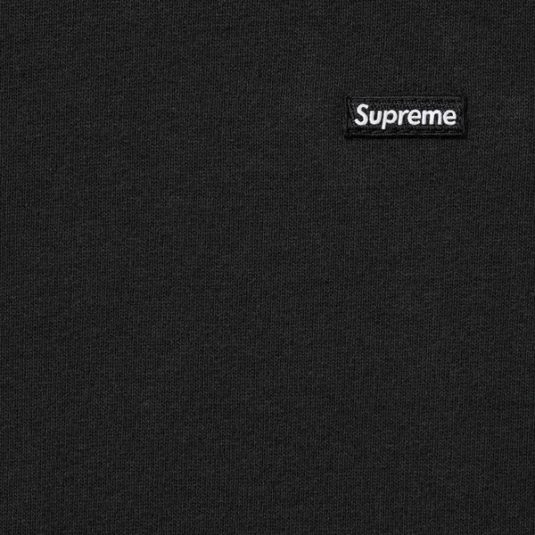 Supreme Small Box Crewneck - Black (front)