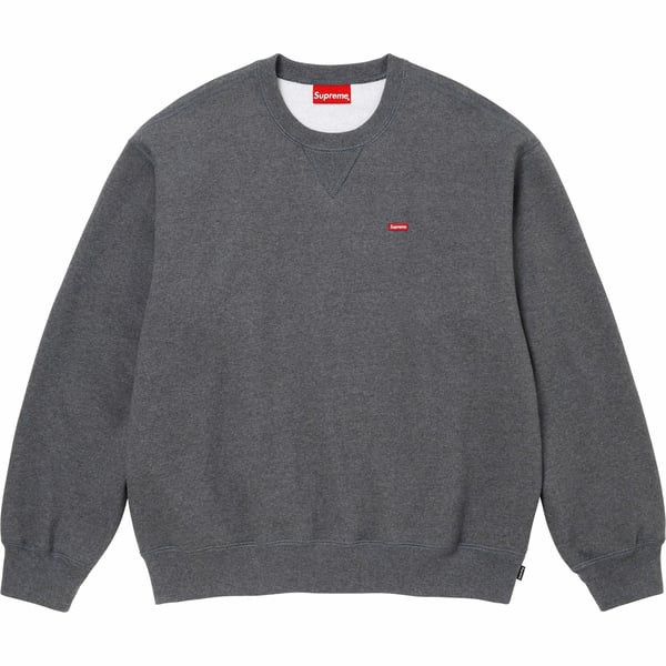 Supreme Small Box Crewneck - Charcoal (front)